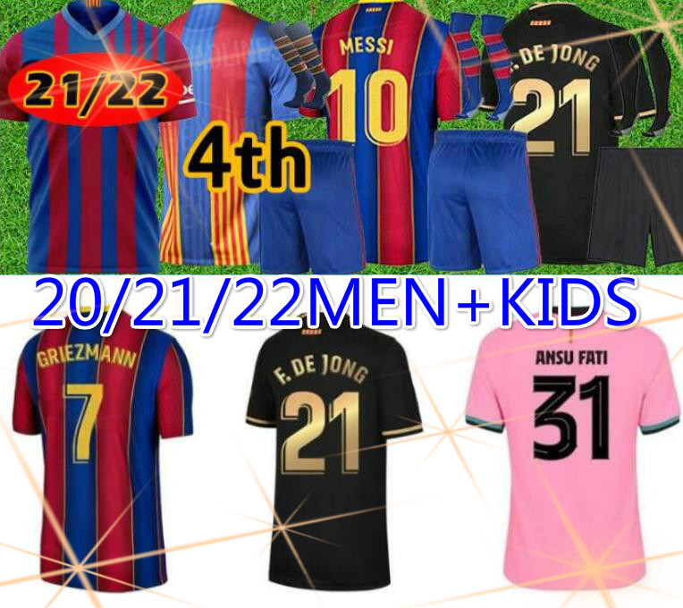 Barcelona soccer jersey BARCA 20 21 22 camiseta de futbol ANSU FATI 2021 2022 MESSI GRIEZMANN F.DE JONG Maillots football shirt men kids kit, Black;yellow
Barcelona soccer jersey BARCA 20 21 22 camiseta de futbol ANSU FATI 2021 2022 MESSI GRIEZMANN F.DE JONG Maillots football shirt men kids kit, Black;yellow