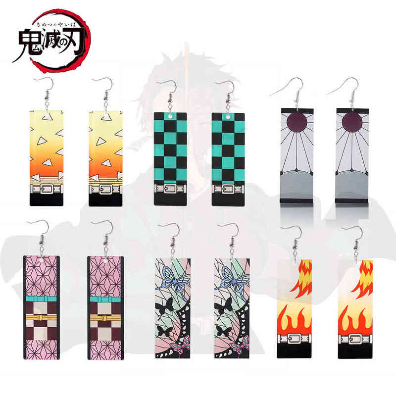 20pcs Anime Kimetsu no Yaiba Acrylic Ear Clip Earrings Demon Slayer Kamado Tanjirou Nezuko Cosplay Stud Earrings Wholesale 220115
20pcs Anime Kimetsu no Yaiba Acrylic Ear Clip Earrings Demon Slayer Kamado Tanjirou Nezuko Cosplay Stud Earrings Wholesale 220115