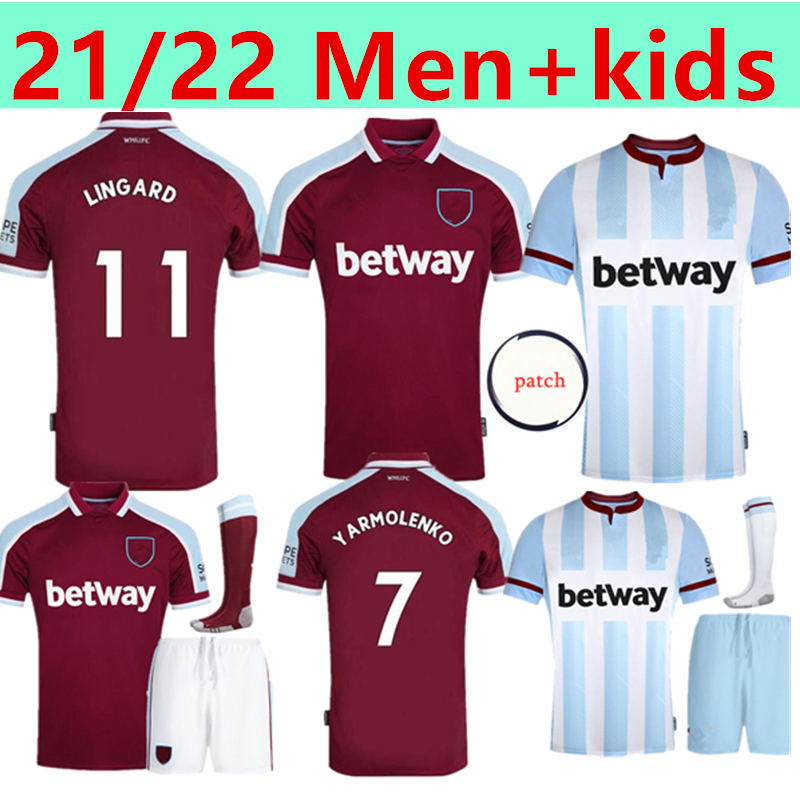 21 22 WEST soccer jersey NOBLE HAM ANDERSON UNITED RICE BOWEN ANTONIO BENRAHMA 2021 2022 football shirt men + kids kit, 21/22 away
21 22 WEST soccer jersey NOBLE HAM ANDERSON UNITED RICE BOWEN ANTONIO BENRAHMA 2021 2022 football shirt men + kids kit, 21/22 away