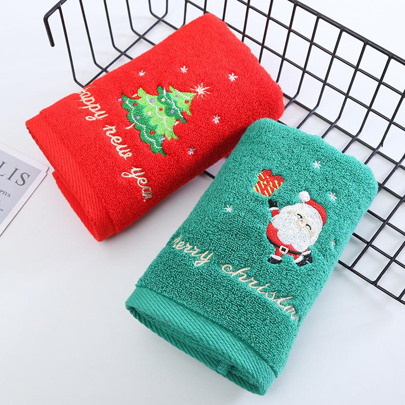 Towel Christmas Gift Cotton Face Red Santa Claus Year Hand Towels 100%, Green
Towel Christmas Gift Cotton Face Red Santa Claus Year Hand Towels 100%, Green