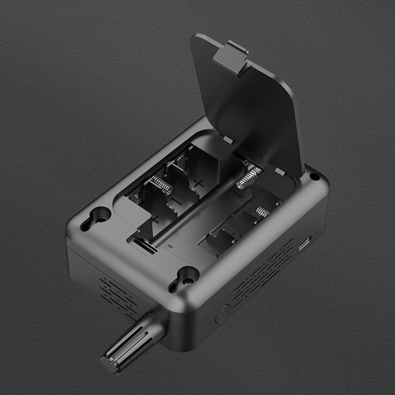 Gas Analyzers Infrared Semiconductor 3in1 CO2 Temperature Humidity Monitoring Device Digital Display Air Quality Detector With Time