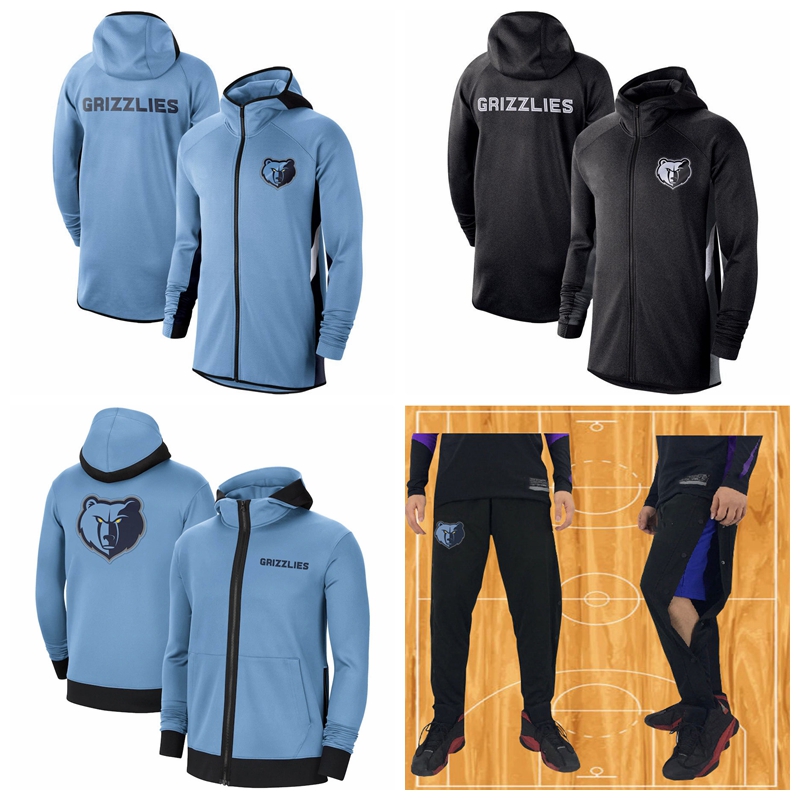 Memphis Grizzlies Men Showtime Jersey Therma Flex Performance 2021 Full-Zip Basketball Hoodie Blue, Black;red
Memphis Grizzlies Men Showtime Jersey Therma Flex Performance 2021 Full-Zip Basketball Hoodie Blue, Black;red