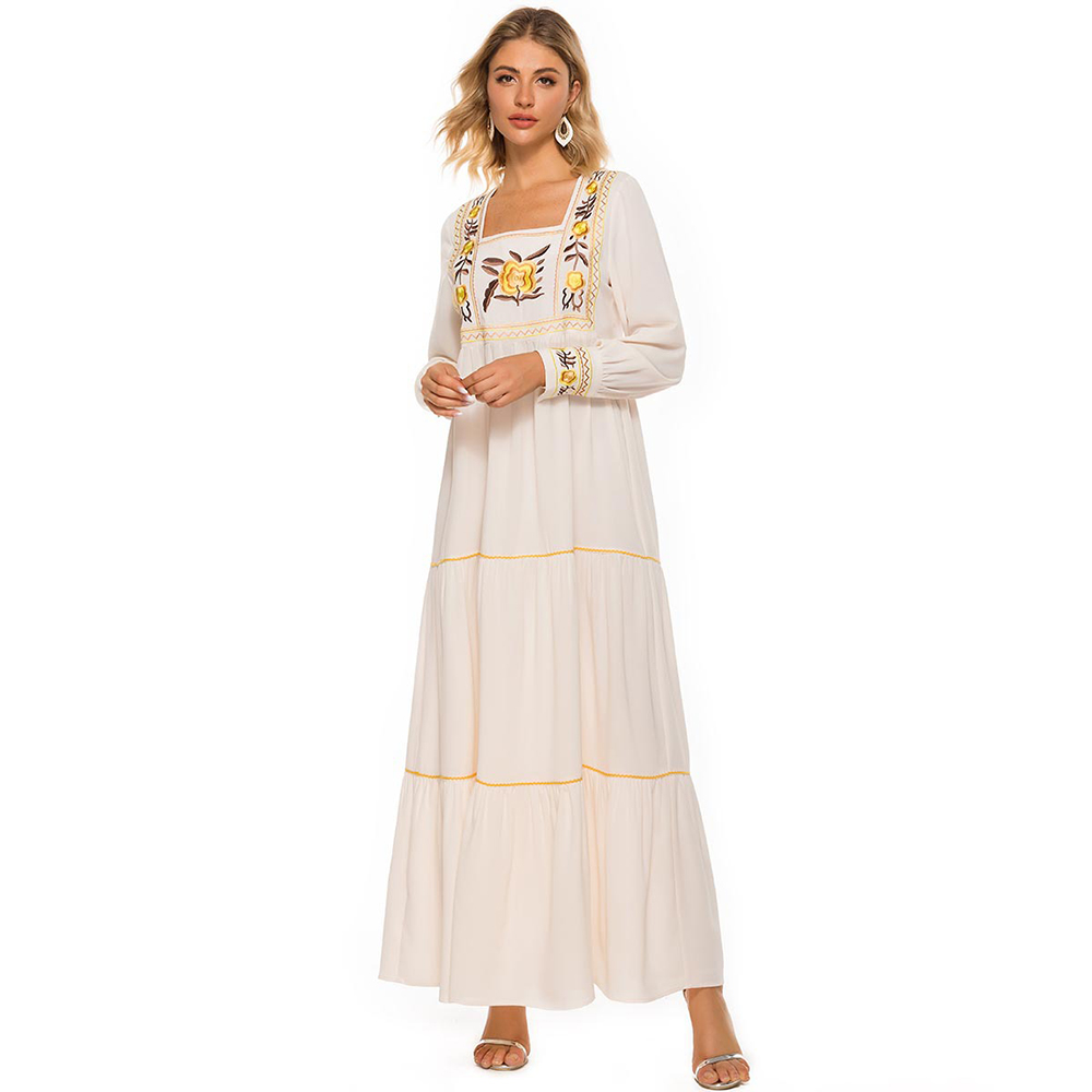 Ramadan Eid Mubarak Embroidery Abaya Kaftan Mujer Turkey Hijab Muslim Dress Islam Clothing Dresses Abayas For Women Caftan
Ramadan Eid Mubarak Embroidery Abaya Kaftan Mujer Turkey Hijab Muslim Dress Islam Clothing Dresses Abayas For Women Caftan