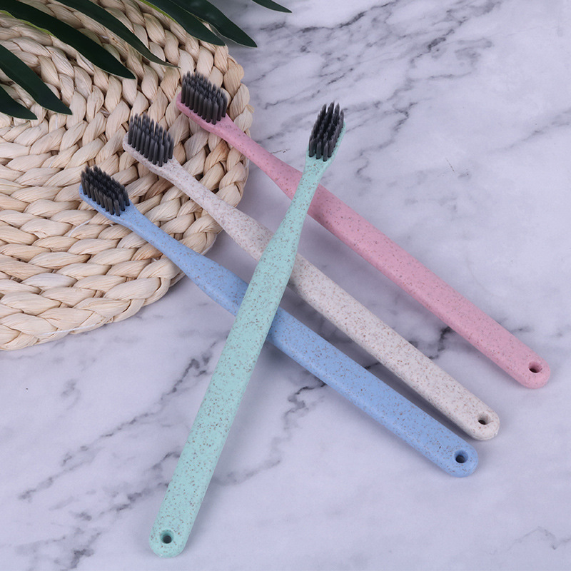 wheat straw bamboo charcoal soft bristle toothbrush portable travel outdoor fine small head
wheat straw bamboo charcoal soft bristle toothbrush portable travel outdoor fine small head