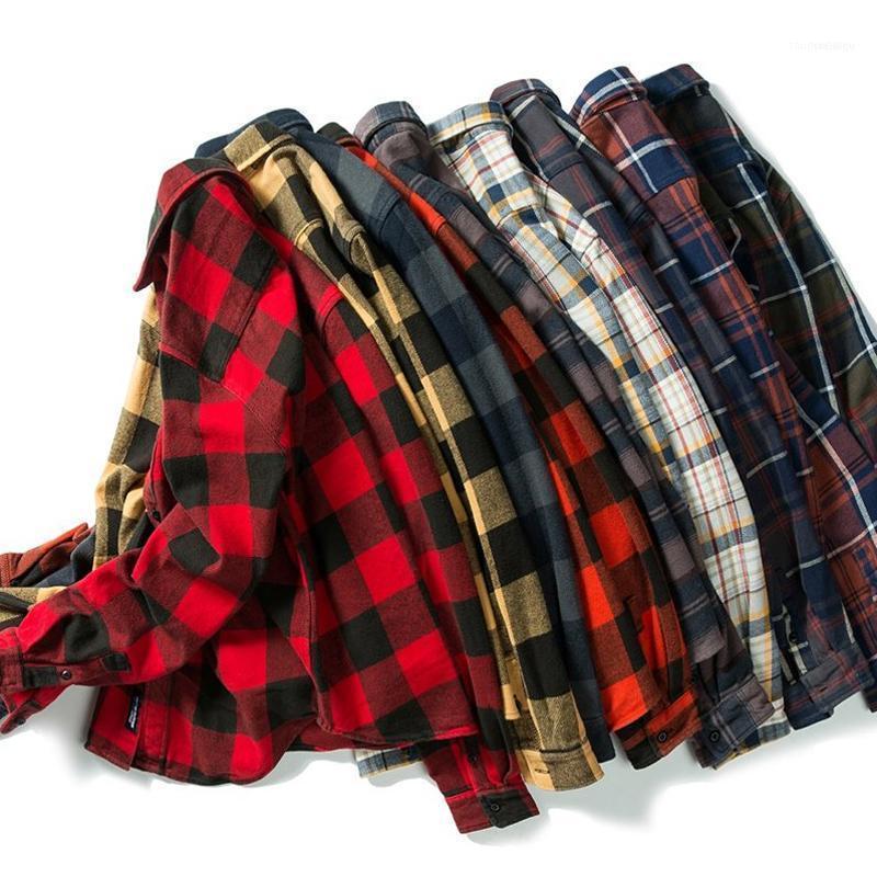 Men's Casual Shirts Extra Heavyweight European Thick Fashion Black White Green Plaid Checked Unisex Brushed Flannel Shirt Jackets Men Women1, White yellow plaid
Men's Casual Shirts Extra Heavyweight European Thick Fashion Black White Green Plaid Checked Unisex Brushed Flannel Shirt Jackets Men Women1, White yellow plaid