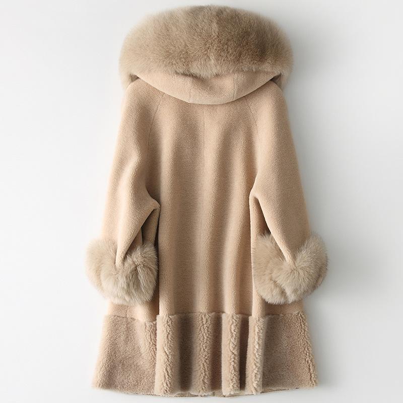 Women's Fur & Faux Wool 2021 Real Female Coat Autumn Winter Jacket Women Sheep Shearling Korean Jackets HQ22-2202-C YY449, Black
Women's Fur & Faux Wool 2021 Real Female Coat Autumn Winter Jacket Women Sheep Shearling Korean Jackets HQ22-2202-C YY449, Black