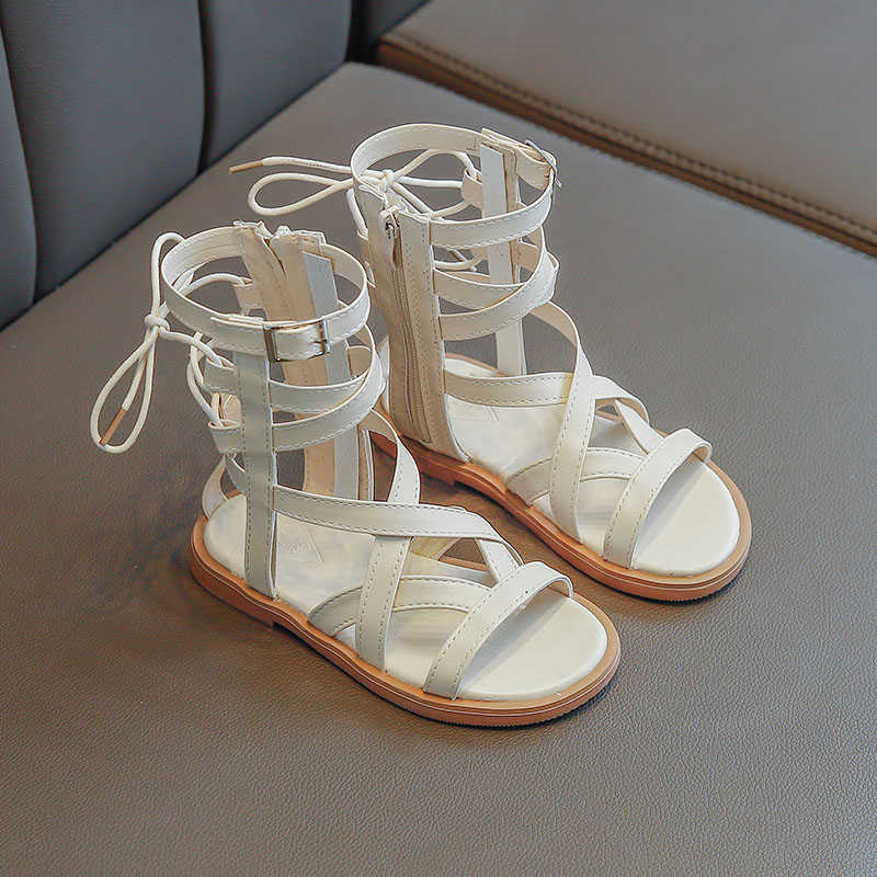 2636 Spring Summer Children Shoes for Girl Boy New Casual Fashion Gladiator Active Kid Baby Toddler Leather Sandles Q0629283