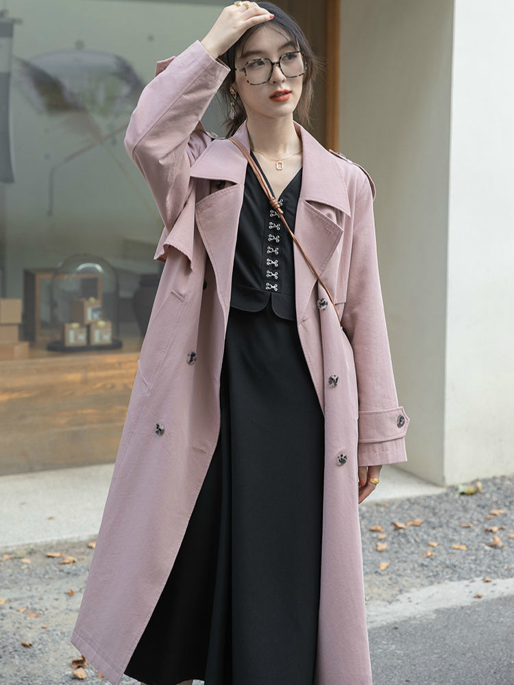 Elegant Dress Women V-Neck Long Sleeve Casual Dress Korean Hepburn Black Vintage Dress Female Autumn Office Lady 210521