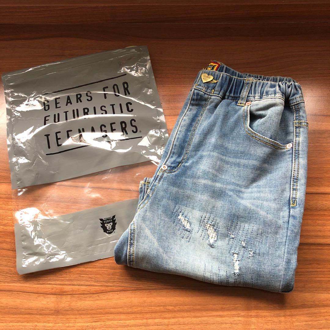 wash The right version of Nigo human made knitted cotton terry denim shorts, Black
wash The right version of Nigo human made knitted cotton terry denim shorts, Black
