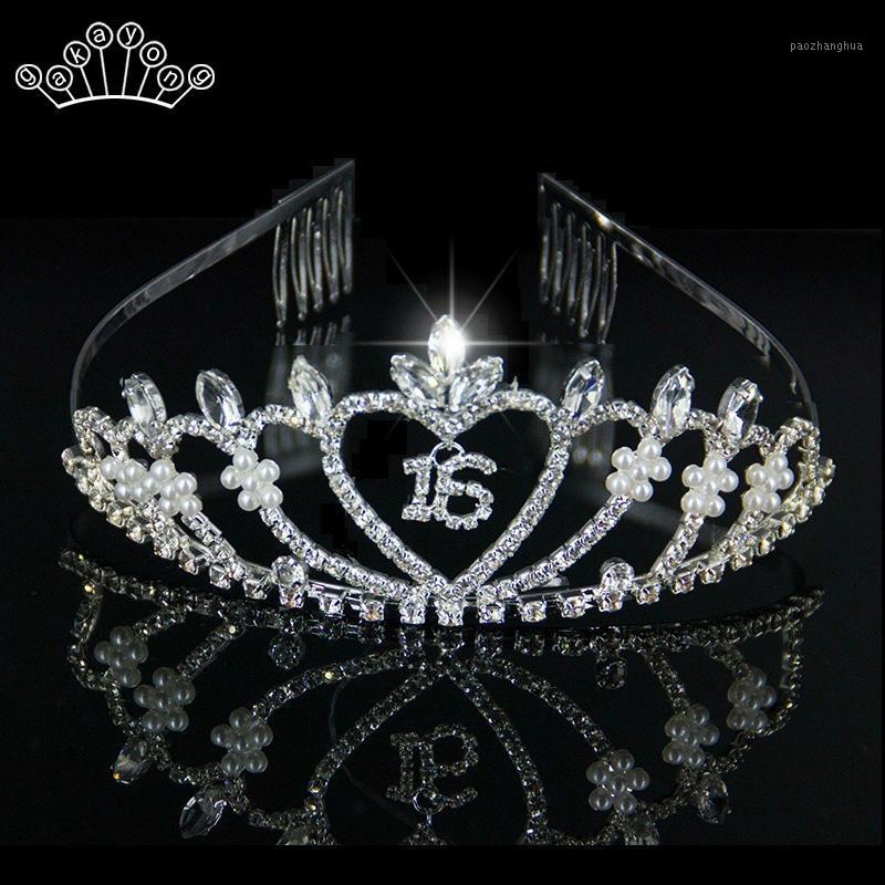 Hair Clips & Barrettes Princess Tiaras And Crowns Crystal Pearl Wedding Accessories Headband Hairwear For Kid Girls Party Gift, Golden;silver
Hair Clips & Barrettes Princess Tiaras And Crowns Crystal Pearl Wedding Accessories Headband Hairwear For Kid Girls Party Gift, Golden;silver