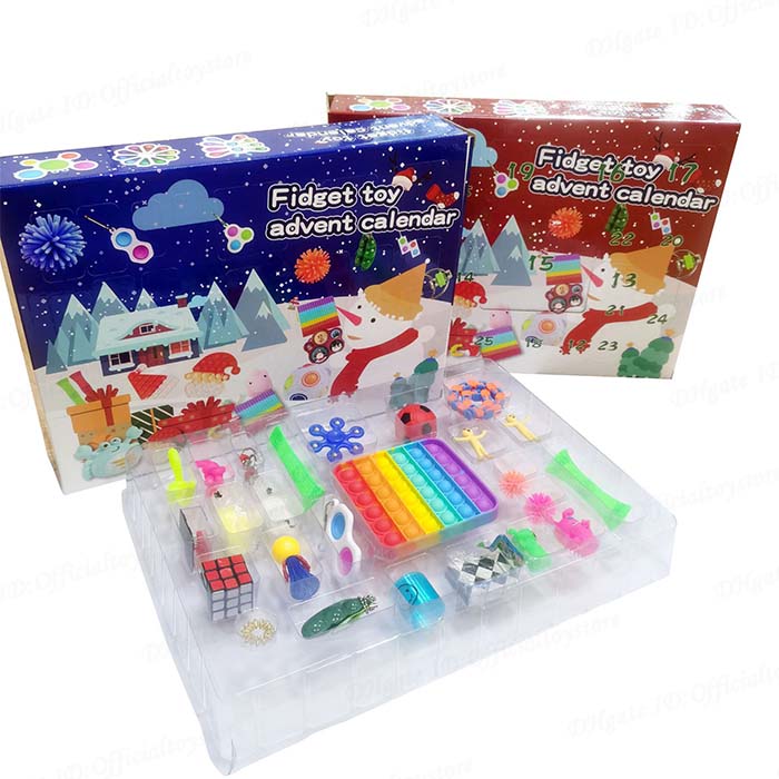 Christmas Fidget Toy Advent Calendar for Girls Boys Kids Adults Surprise Relief Stress Count Down Holiday Party (Customize)
Christmas Fidget Toy Advent Calendar for Girls Boys Kids Adults Surprise Relief Stress Count Down Holiday Party (Customize)