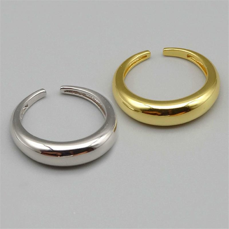 Cluster Rings 2021 Trendy Classic Golden Silver Color Simple Minimalist Peace Adjustable Tibetan Glossy Open Party Ring Girl Gift
Cluster Rings 2021 Trendy Classic Golden Silver Color Simple Minimalist Peace Adjustable Tibetan Glossy Open Party Ring Girl Gift