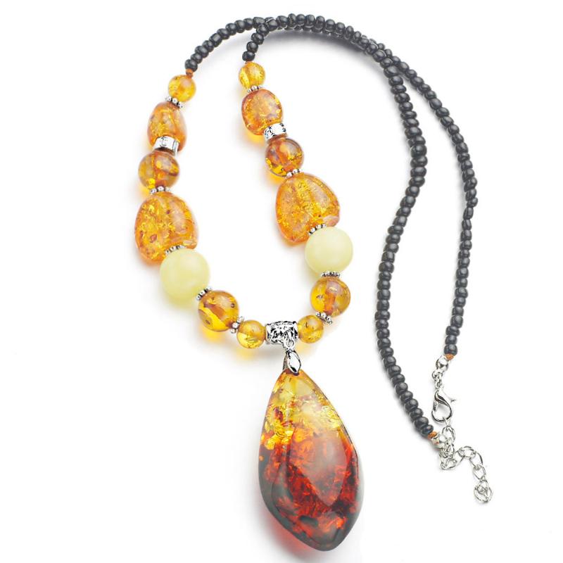 Chokers Exquisite Amazing Teardrop Baltic Unique Beads Chain Chic Pendant Elegant Necklace For Women Girls Accessories DL61101
Chokers Exquisite Amazing Teardrop Baltic Unique Beads Chain Chic Pendant Elegant Necklace For Women Girls Accessories DL61101