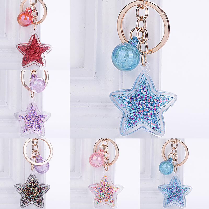 Keychains 2021 Fashion Five-Pointed Star Acrylic Sequin Pentagram Keychain Girl Backpack Pendant Key Ring Girlfriend Couple Gift Accessory
Keychains 2021 Fashion Five-Pointed Star Acrylic Sequin Pentagram Keychain Girl Backpack Pendant Key Ring Girlfriend Couple Gift Accessory