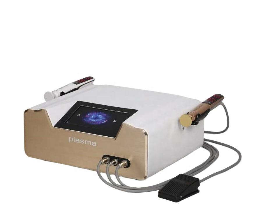 2-in-1 plasma cold ozone acne treatment, plasmas lifting pen is used to firm the skin and remove spots