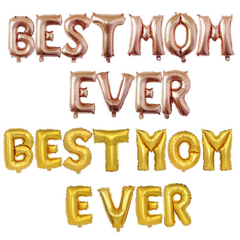 2021 Mother's Day Best Mom Ever Letters Balloon Accessories Party Festival Decoration 16 Inch Aluminum Foil Balloons Suit party decorations
2021 Mother's Day Best Mom Ever Letters Balloon Accessories Party Festival Decoration 16 Inch Aluminum Foil Balloons Suit party decorations