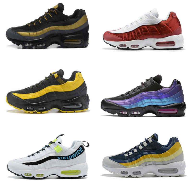 Top Quality 95 Running Shoes Yin Yang OG Airs Solar Triple Black White Seahawks Particle Grey Neon 95s Laser Fuchsia Red Men Women Sports Sneakers Trainers K06, P005
Top Quality 95 Running Shoes Yin Yang OG Airs Solar Triple Black White Seahawks Particle Grey Neon 95s Laser Fuchsia Red Men Women Sports Sneakers Trainers K06, P005