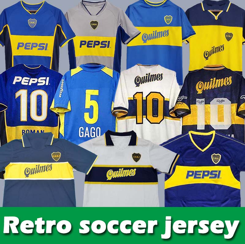 Boca Juniors Retro Soccer Jersey 84 95 96 97 98 Maradona ROMAN Caniggia RIQUELME 1997 2002 PALERMO 99 00 01 02 03 04 05 06 1981 Football Shirts Maillot Camiseta de Futbol, 1995
Boca Juniors Retro Soccer Jersey 84 95 96 97 98 Maradona ROMAN Caniggia RIQUELME 1997 2002 PALERMO 99 00 01 02 03 04 05 06 1981 Football Shirts Maillot Camiseta de Futbol, 1995