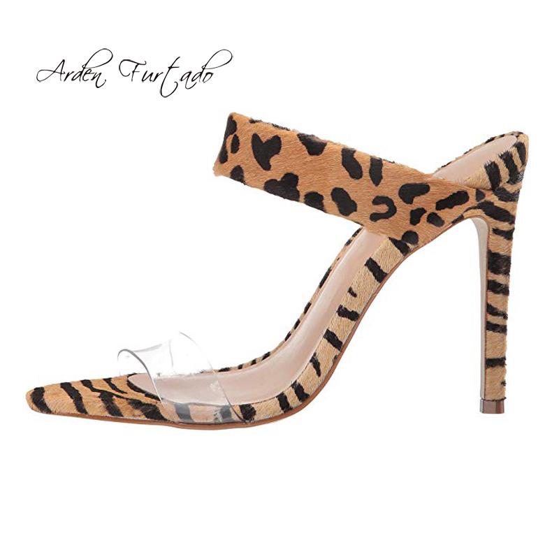Slippers Arden Furtado Summer Fashion Women's Shoes Sexy Personality Stilettos Heels Leopard Print Elegant PVC Slides High, Black
Slippers Arden Furtado Summer Fashion Women's Shoes Sexy Personality Stilettos Heels Leopard Print Elegant PVC Slides High, Black