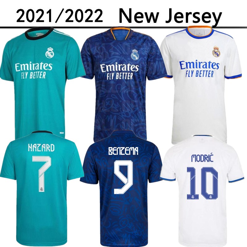 21 22 Real Madrid Soccer Jersey home away third ZIDANE BENZEMA MODRIC SRERGIO RAMOS KROOS hirt 2021 2022 Fans version football uniforms big size S-4XL
21 22 Real Madrid Soccer Jersey home away third ZIDANE BENZEMA MODRIC SRERGIO RAMOS KROOS hirt 2021 2022 Fans version football uniforms big size S-4XL