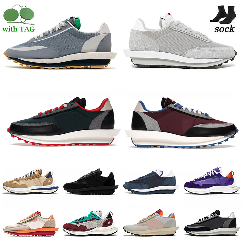 Designer Running Shoes LD Waffle Women Mens Clot Kiss Of Death Cool Grey Fragment Undercover Midnight Vaporwaffle Grey Dark Iris Sail Gum Luxury Sneakers Sports, C25 36-40
Designer Running Shoes LD Waffle Women Mens Clot Kiss Of Death Cool Grey Fragment Undercover Midnight Vaporwaffle Grey Dark Iris Sail Gum Luxury Sneakers Sports, C25 36-40
