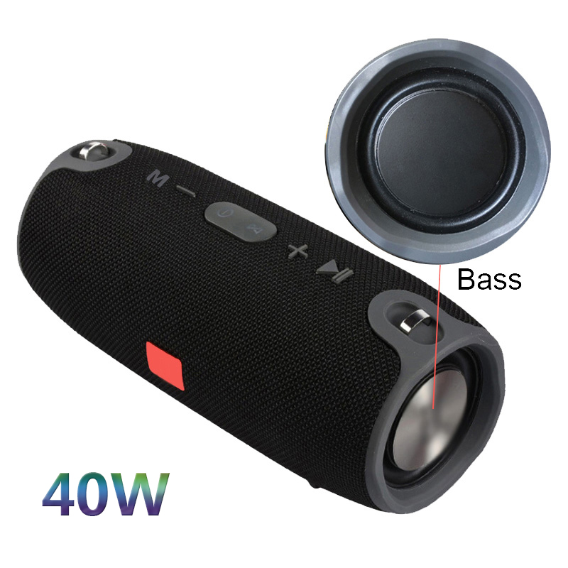 40W Wireless Bluetooth Speaker FM Radio Waterproof Portable Column Super Bass Stereo Subwoofer Comuter PC sound box BT AUX TF
40W Wireless Bluetooth Speaker FM Radio Waterproof Portable Column Super Bass Stereo Subwoofer Comuter PC sound box BT AUX TF
