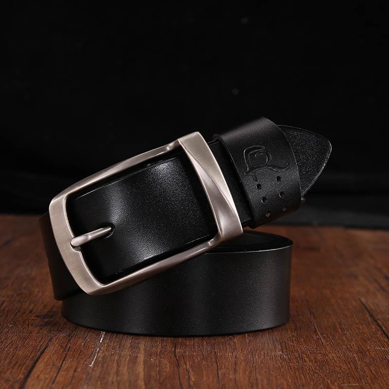 Fashion Leather Belt Men's Retro Pin Buckle Full Grain Designer 135cm High Quality Belts, Black;brown
Fashion Leather Belt Men's Retro Pin Buckle Full Grain Designer 135cm High Quality Belts, Black;brown