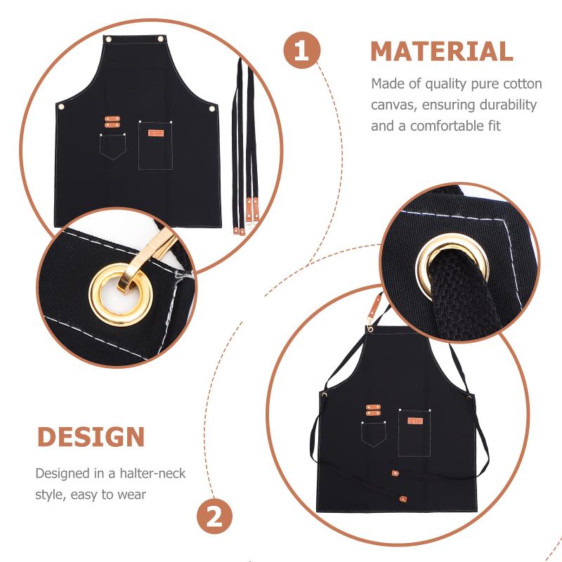 Aprons 1pc Hairdressing Barber Smock Waitress Clothes Vest For Salon Barbers Groomers h20
Aprons 1pc Hairdressing Barber Smock Waitress Clothes Vest For Salon Barbers Groomers h20