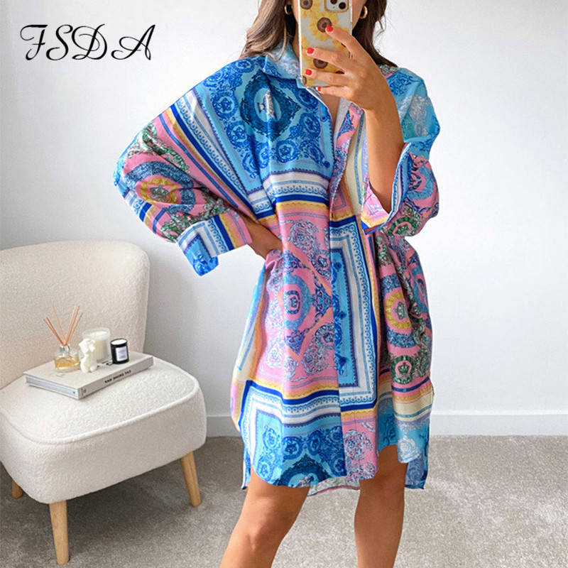 20212021 summer print long sleeve shirt dress women loose beach v neck y2k blue party green casual dresses holiday vintage, Black;gray
20212021 summer print long sleeve shirt dress women loose beach v neck y2k blue party green casual dresses holiday vintage, Black;gray
