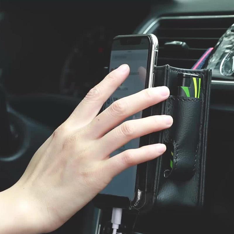 Car Organizer Auto Air Outlet Pocket Multi-Gebruik Mobiel Opknoping Opbergtas Voertuig Interieur Accessoires
Car Organizer Auto Air Outlet Pocket Multi-Gebruik Mobiel Opknoping Opbergtas Voertuig Interieur Accessoires
