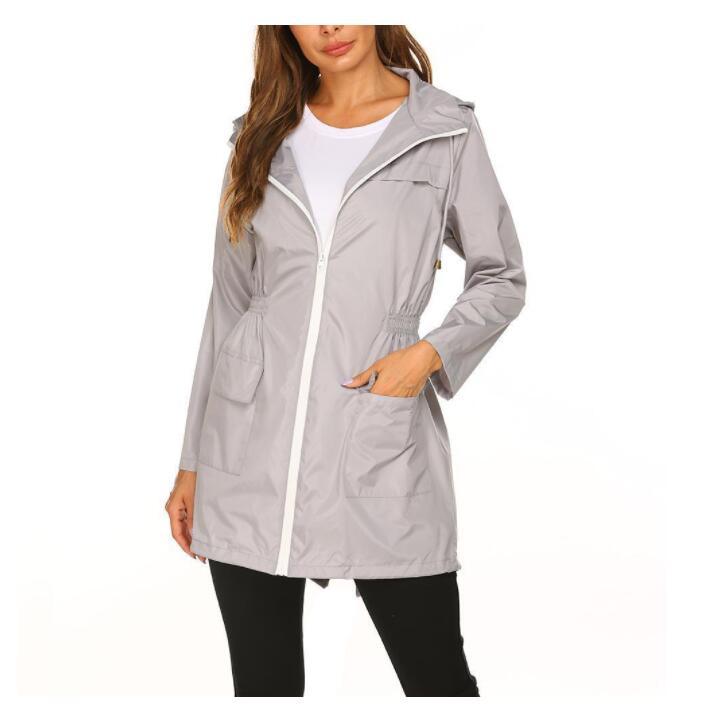 Women's Outdoor windbreaker jacket female autumn and winter Slim medium long coat fashion wind breaker mountaineering suit -10-007, Black
Women's Outdoor windbreaker jacket female autumn and winter Slim medium long coat fashion wind breaker mountaineering suit -10-007, Black