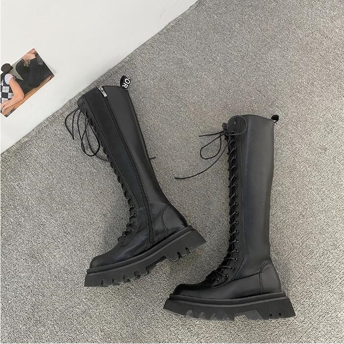 Women Boots Black Platform Shoes Over the Knee Womens Boot Leather Shoe Trainers Sports Sneakers Size 35-40 10, 1 35-40
Women Boots Black Platform Shoes Over the Knee Womens Boot Leather Shoe Trainers Sports Sneakers Size 35-40 10, 1 35-40