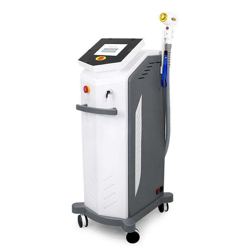 Much High Quality Painless 808nm Diode Laser Hair Removal Machine 755 808 1064nm Germany Bar 808 755 1064nm Tri Wavelength Depilation Power Permanent 