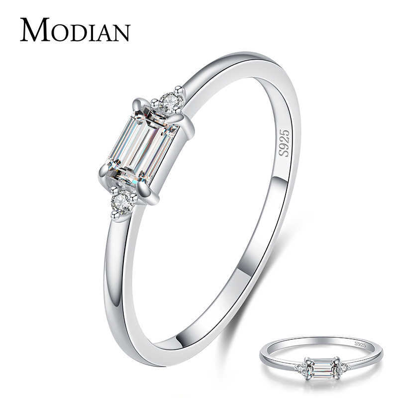 Minimalism 100% Real 925 Sterling Silver Sparkling Emerald Cut Zirconia Finger Rings For Women Wedding Engagement Jewelry 210707
Minimalism 100% Real 925 Sterling Silver Sparkling Emerald Cut Zirconia Finger Rings For Women Wedding Engagement Jewelry 210707