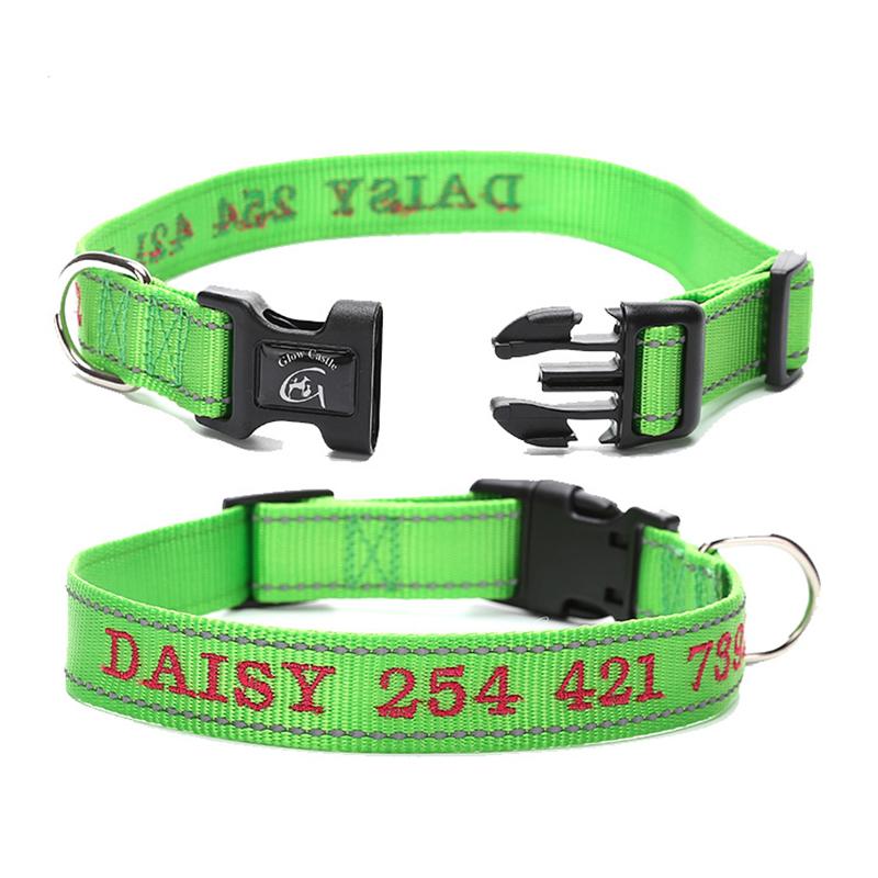 Custom Dog Collar Personalized Soft Padded Reflective Durable Adjustable Embroidered ID Name Phone Number Collars & Leashes
Custom Dog Collar Personalized Soft Padded Reflective Durable Adjustable Embroidered ID Name Phone Number Collars & Leashes