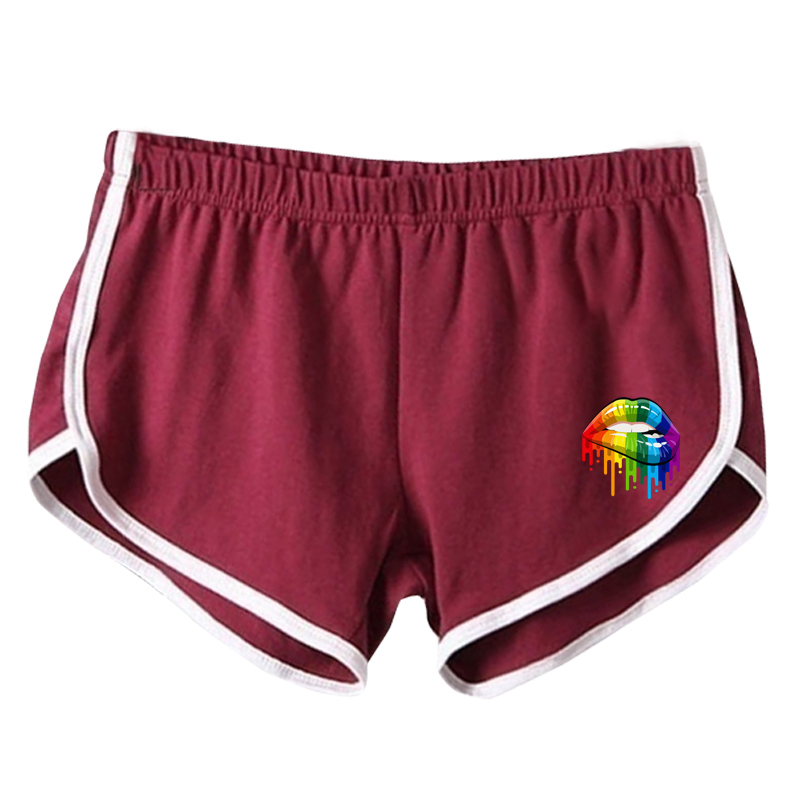 Women Shorts Leggings Tights Summer Sport Rainbow lips Elasticated Seamless Fitness Push Up Gym Training Gym Short, Black
Women Shorts Leggings Tights Summer Sport Rainbow lips Elasticated Seamless Fitness Push Up Gym Training Gym Short, Black