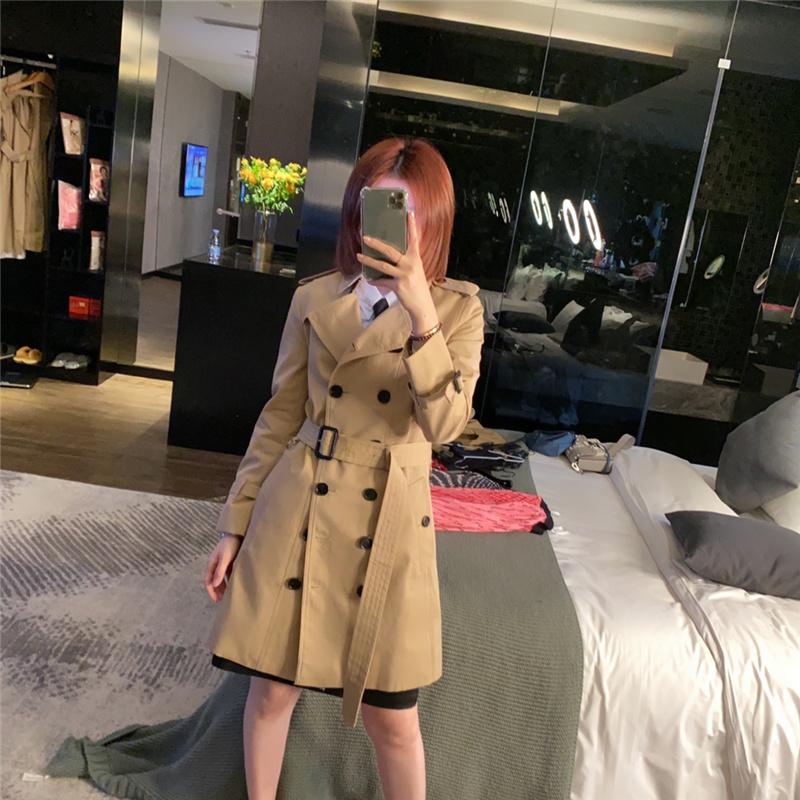 Women' Trench Coats Classic Women Casual Coat With Sashes Double Breasted Vintage Washed Outwear, Champagne
Women' Trench Coats Classic Women Casual Coat With Sashes Double Breasted Vintage Washed Outwear, Champagne