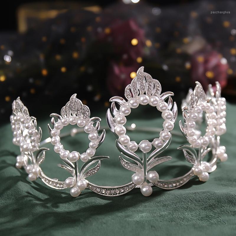 Hair Clips & Barrettes Crystal Pearl Flower Bridal Headband Ladies Silver Princess Wedding Accessories Headdress Luxury, Golden;silver
Hair Clips & Barrettes Crystal Pearl Flower Bridal Headband Ladies Silver Princess Wedding Accessories Headdress Luxury, Golden;silver