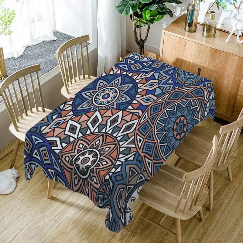Bohemian Boho Style Tablecloth Ethnic Pattern Retro Floral Mandala Stylized Print Table Cloth
Bohemian Boho Style Tablecloth Ethnic Pattern Retro Floral Mandala Stylized Print Table Cloth