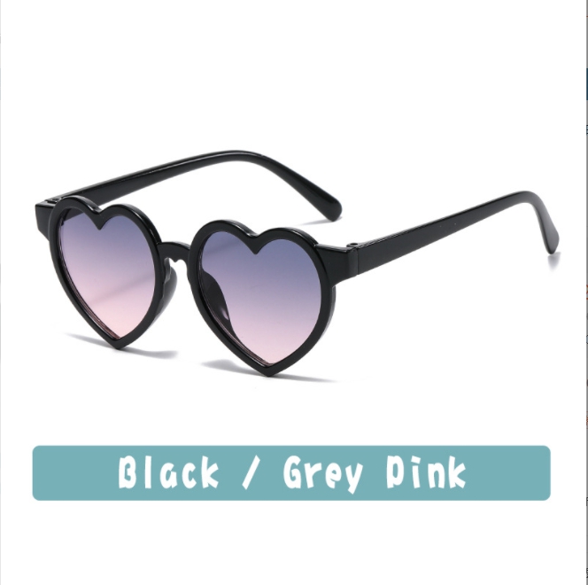 Wholesale Candy Heart Children's Sunglasses Cute Sunscreen Eyeglasses Fashion Party Girls Kid Pink Glasses Oculos De Sol Z260305