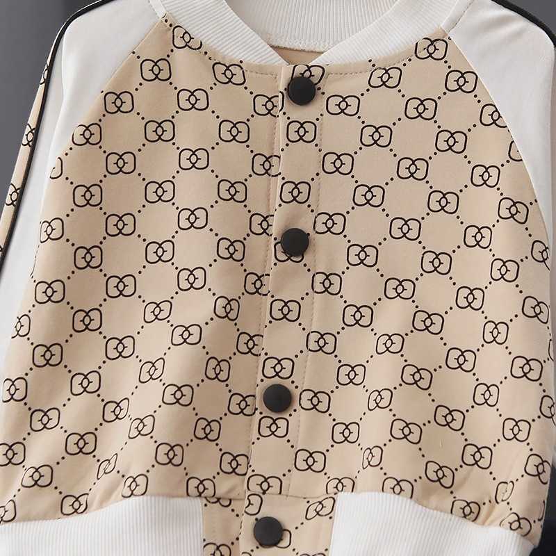 0-5yrs Boys Sets Spring Autumn Baby Kids Cotton Sport Boy Tracksuits Suits Long Sleeve T Shirt+Pants 2 Pcs Suit 211025