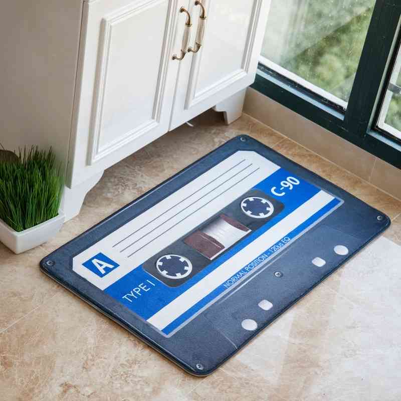 Tape damper front hall entrance carpet doormat personalized fashion cushion, Orange powder tape
Tape damper front hall entrance carpet doormat personalized fashion cushion, Orange powder tape