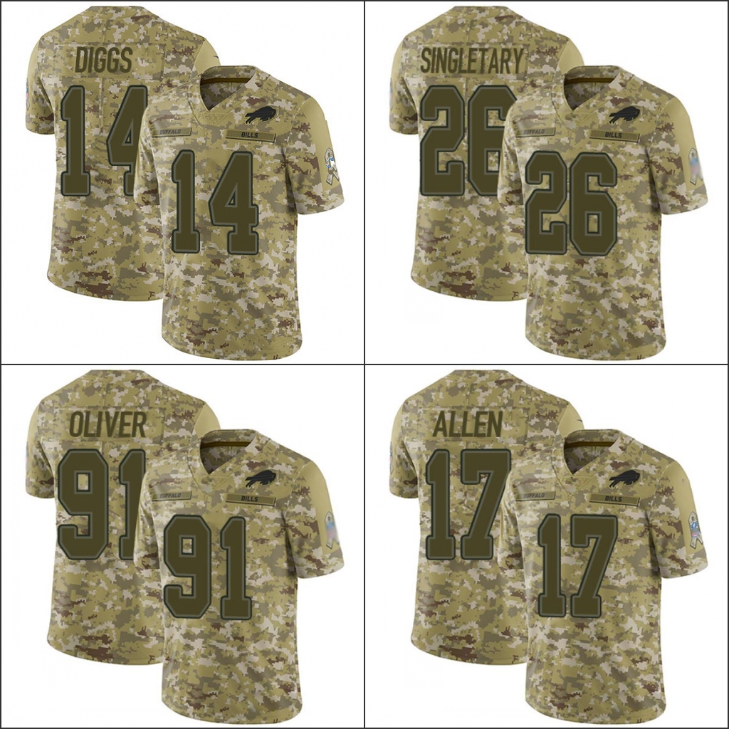 BuffaloBillsMen #17 Josh Allen 14 Stefon Diggs 49 Tremaine Edmunds 91 EdOliver Women Youth Camo Salute to Service Jersey
BuffaloBillsMen #17 Josh Allen 14 Stefon Diggs 49 Tremaine Edmunds 91 EdOliver Women Youth Camo Salute to Service Jersey