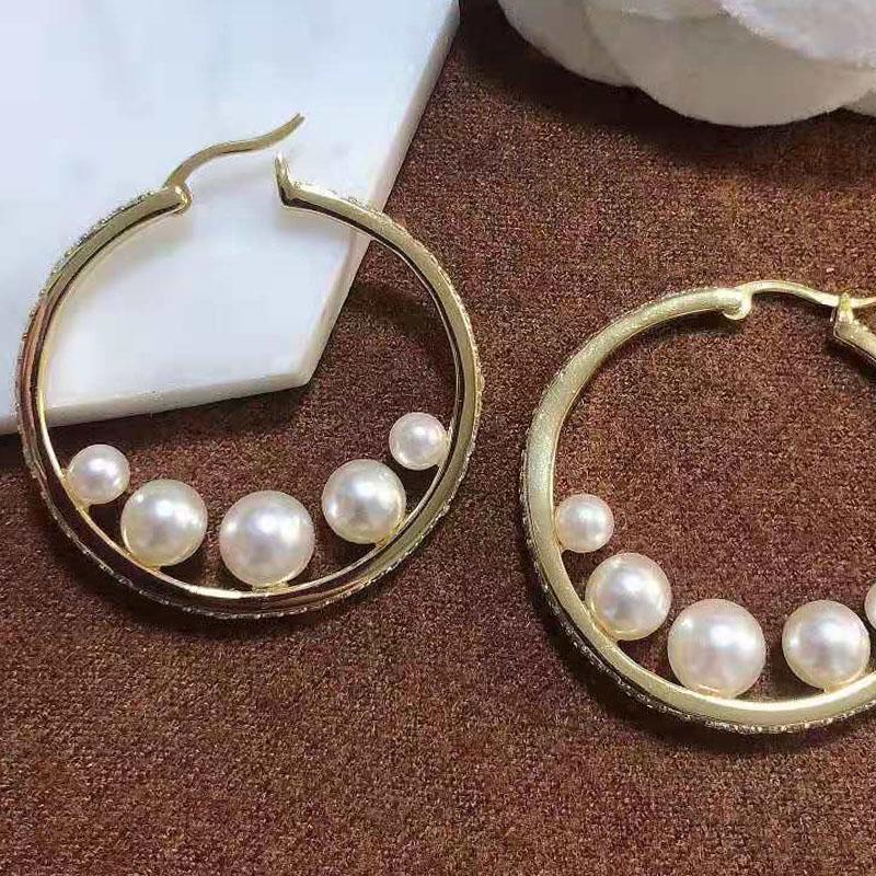 Hoop & Huggie Wholesale For Women Earring Pearl Retro Korean Stainless Steel Hypoallergenic Luxury Jewelry Trendy Personality High Quali
Hoop & Huggie Wholesale For Women Earring Pearl Retro Korean Stainless Steel Hypoallergenic Luxury Jewelry Trendy Personality High Quali