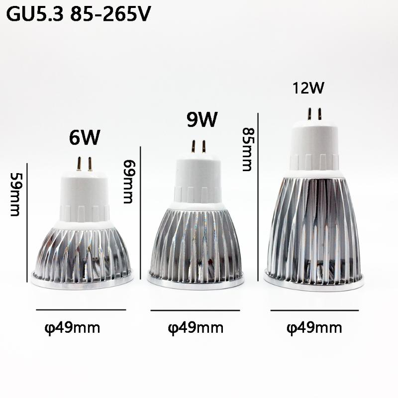 1pcs Super Bright MR16 GU5.3 COB 6W 9W 12W LED Bulb Lamp 12V 220v ,Warm White/Pure/Cold White LIGHTING Bulbs
1pcs Super Bright MR16 GU5.3 COB 6W 9W 12W LED Bulb Lamp 12V 220v ,Warm White/Pure/Cold White LIGHTING Bulbs