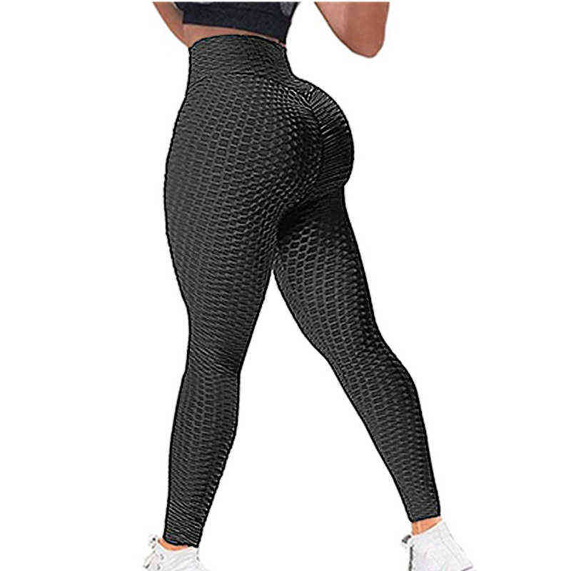 Plu Size Scrunch Leggings Women Black Anti-Cellulite Leggin High Waist Fitness Bodybuilding Jeggings Pants XS-4XL 211204