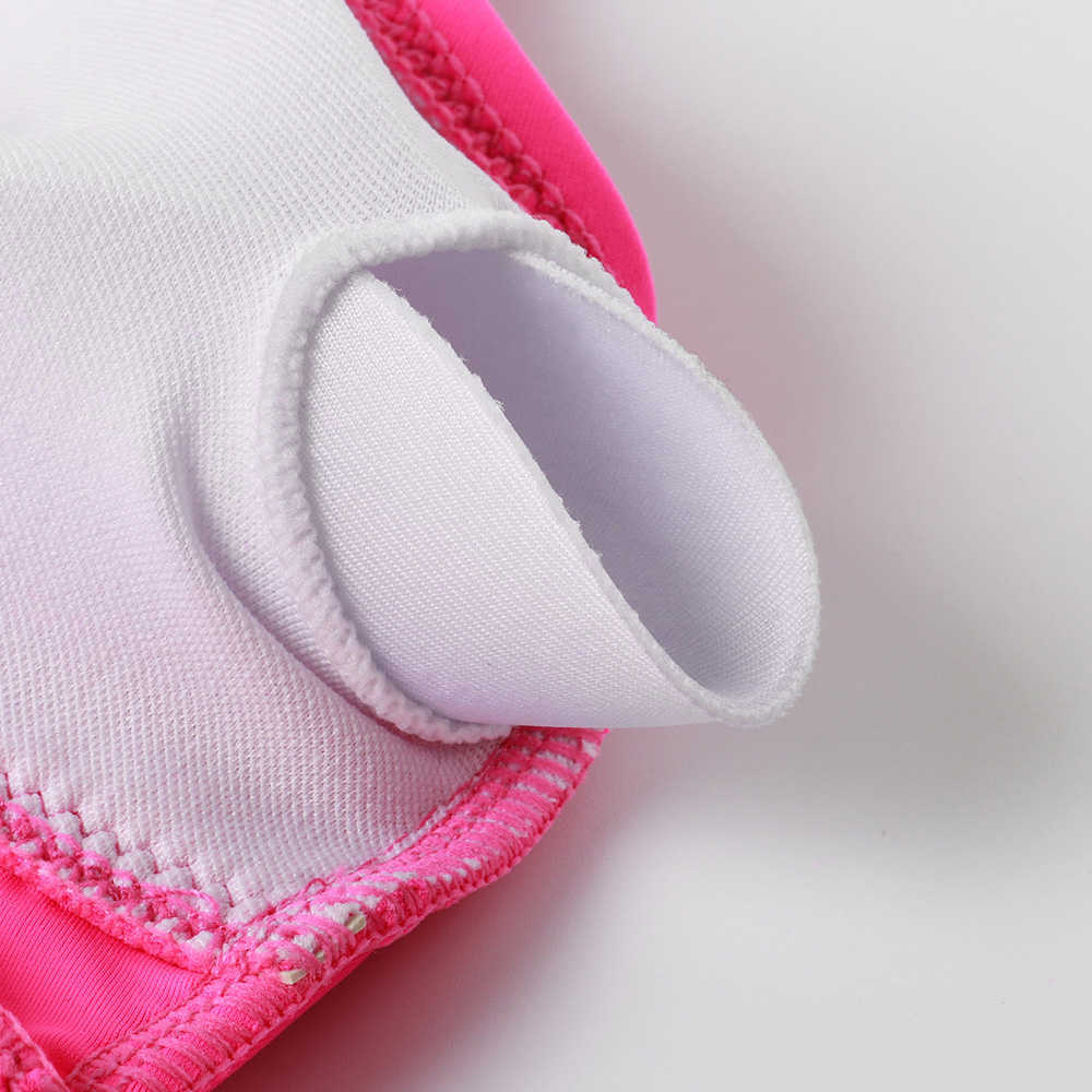 RUUHEE Swimsuit Woman High Waist Bikini Women Leopard Solid Bathing Suit Female with Pad Push Up Swimwear 210611