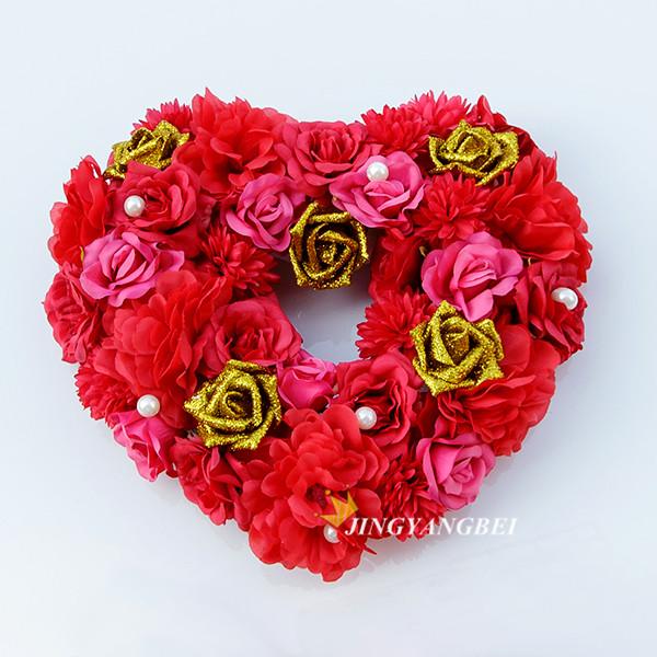 Romantic Heart-shaped Silk Flower Gold Pe Rose Wedding Car Sets Decoration 3colors Decorative Flowers & Wreaths
Romantic Heart-shaped Silk Flower Gold Pe Rose Wedding Car Sets Decoration 3colors Decorative Flowers & Wreaths