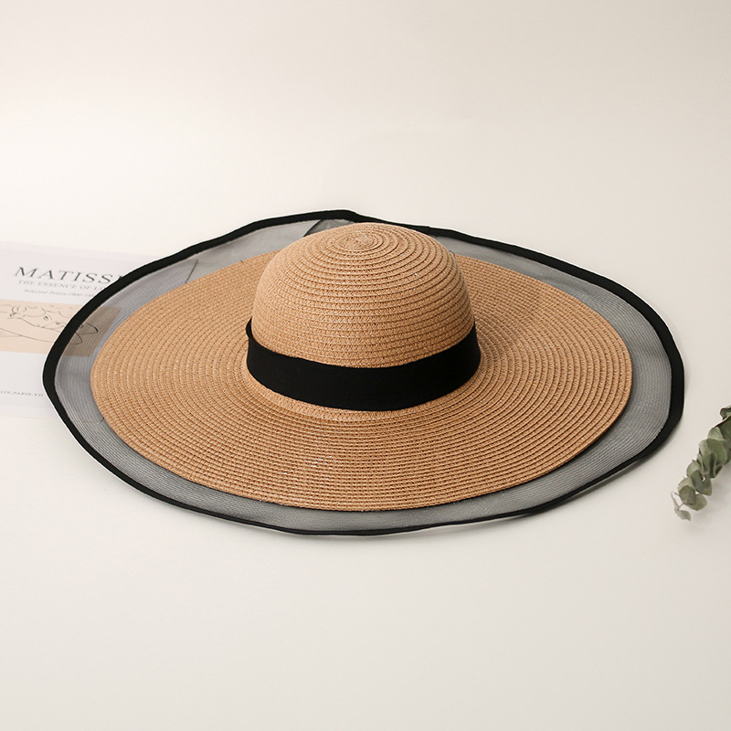 New Small Fresh Summer Trend Fashion Beach Hat Personality Shade Outdoor Sun Hats For Women Straw Cap