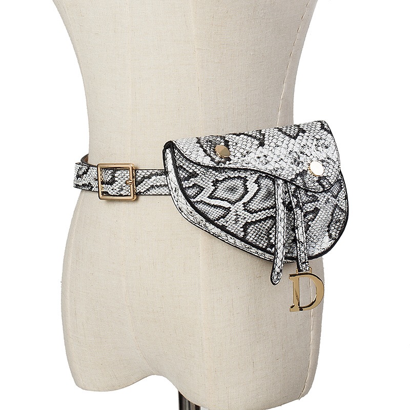 Snake pattern fashion belt bag Saddle belt detachable Outdoor riding PU leather street hip-hop style mini Traveling salesperson convenient storage Very good gift, Multi
Snake pattern fashion belt bag Saddle belt detachable Outdoor riding PU leather street hip-hop style mini Traveling salesperson convenient storage Very good gift, Multi